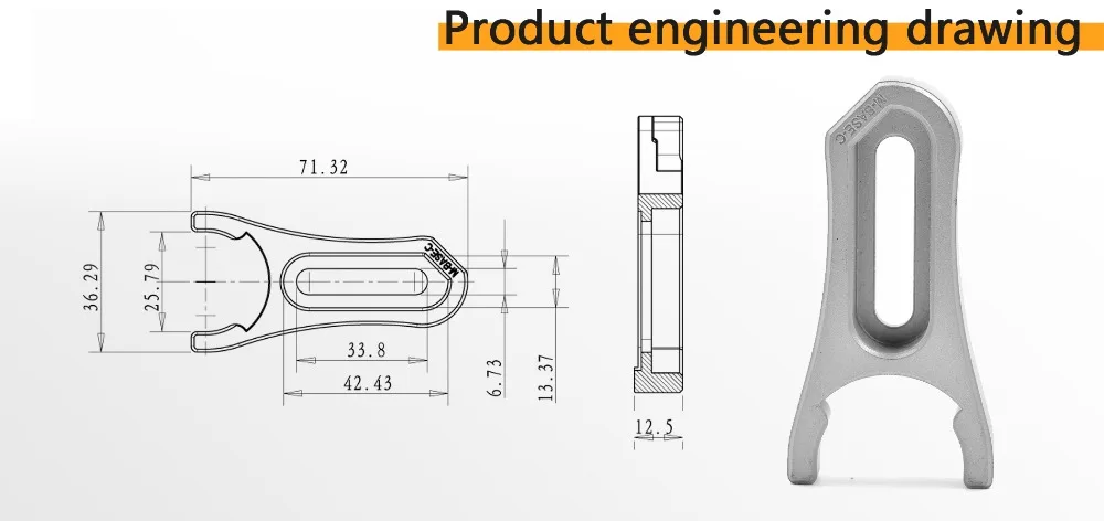Oeabt M-BASE-C Optical Stainless Steel Fork Press Plate Breadboard Fixing Element Precision Experiment Base