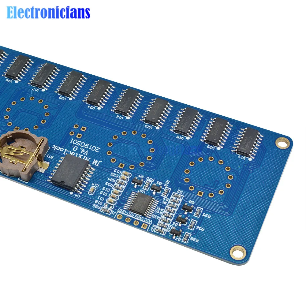 DC 12V STM8S005 Steuerung Digitaler LED-Uhrenlampen-IC-Chip mit Micro-USB-Schnittstelle IN14 Röhrenuhr-Platinenmodul für DIY – Detail 10