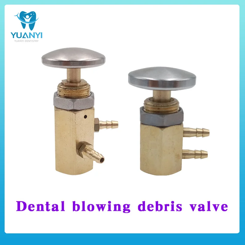 

Dental Chair Blowing Debris Valve Tooth Chair Foot Control Valve Accessories Dental Chair Accessories Dental Materials