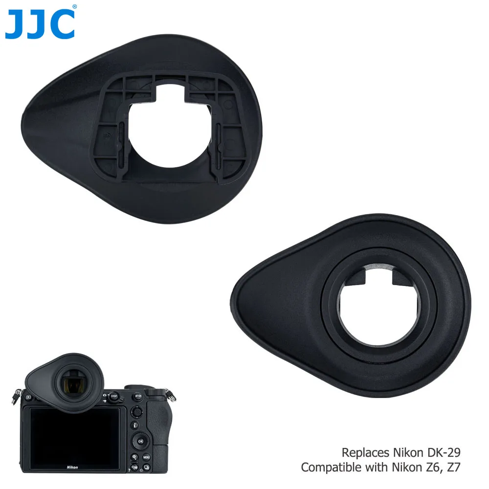 JJC ソフトアイカップ接眼レンズビューファインダーアイシェード Nikon