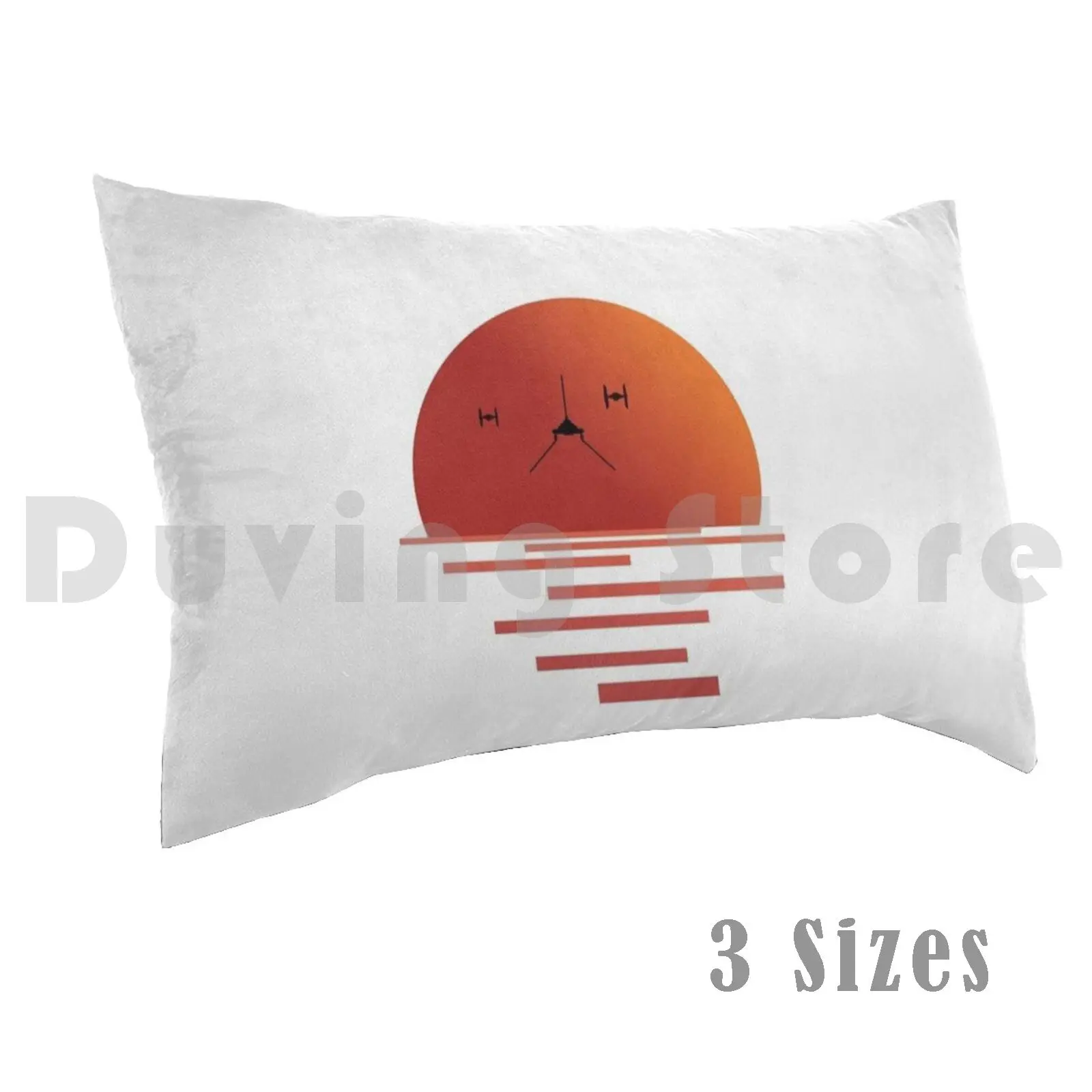 Tatooine Moon Imperial Shuttle Pillow Case Printed 50x75 Tatooine Luke Skywalker Imperium Rebels