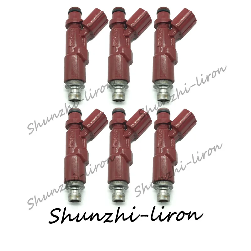 6pcs Fuel Injector Nozzle 23250-97401 23209-97401 for 2004 2005 2006 Toyota Avanza F601RM K3VE 1.3L Daihatsu Terios