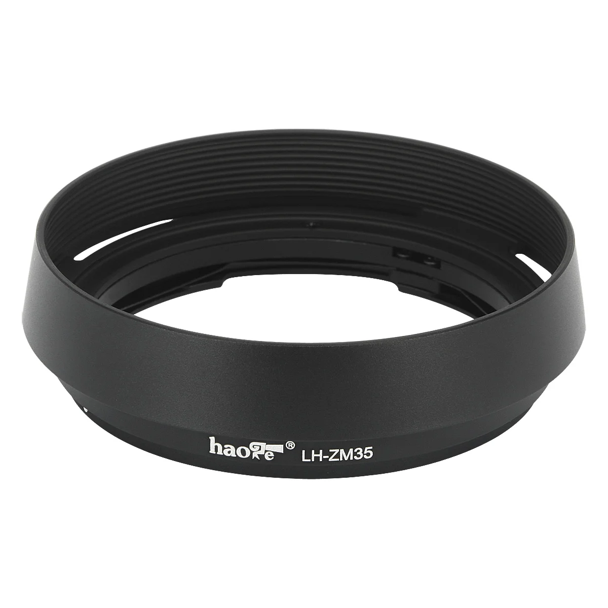 Haoge Bayonet Metal Round Lens Hood Shade Compatible with Voigtlander APO-LANTHAR 35mm F2 ,50mm F2 VM Lens Black