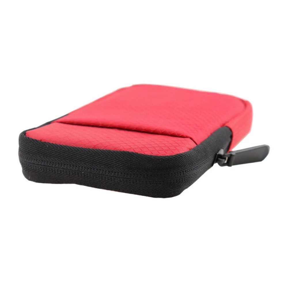 Sac de rangement de poche pour disque dur, étui en poudre, super oligantichoc, eau, poussière, rayures, vert, étui de transport, HDD, SSD, 2.5 pouces