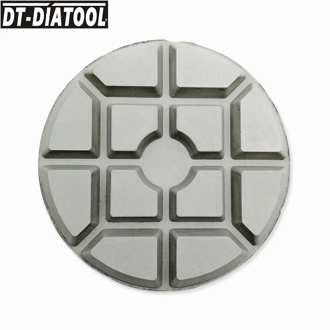 3 PCS DIA 4 "เพชรแผ่นขัดแผ่นขัดซ่อมคอนกรีต terrazzo ชั้นกรวด #1500