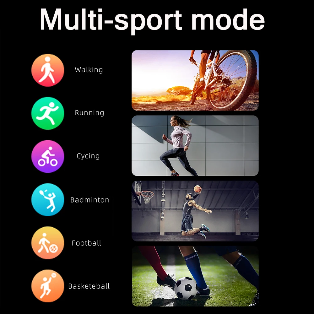 Imagem -02 - Senbono Ip68 Relógio Inteligente dos Homens à Prova d Água Esportes Rastreador de Fitness Spo2 hr para Mulheres dos Homens Smartver para Ios Xiaomi Android Telefone