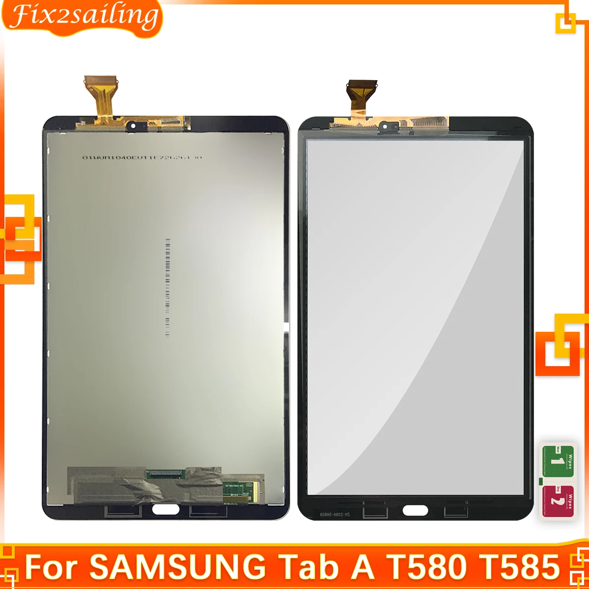 استبدال شاشة لوحية وغلاف زجاجي لجهاز Samsung Galaxy Tab A 10.1 T585: دليل شامل للمستخدمين