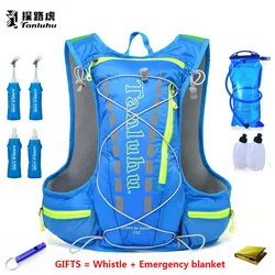 TANLUHU-mochila ultraligera transpirable para hombre y mujer, bolsa de agua para correr, ciclismo, cross country, maratón, 15L, 679