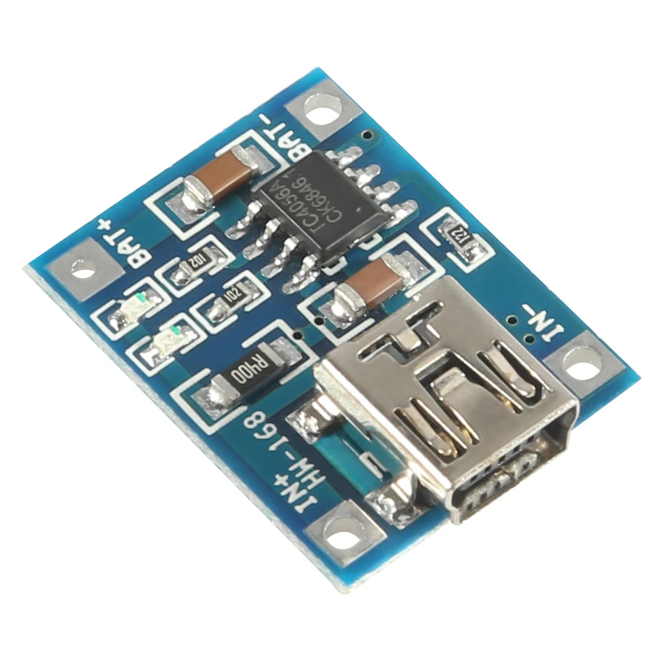 TP4506 Lithium Battery Charger Module MINI USB 5V 1A Charging Board With Protection Dual Functions Lithium TC405 Charger Module