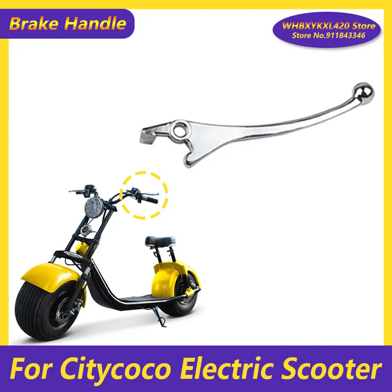 Left and Right Brake Handles Disc Brake Oil Handle for Citycoco Electric Scooter Modified Accessories Parts