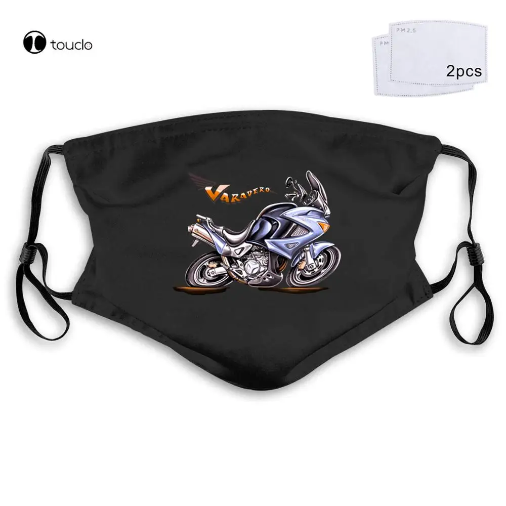 Motorrad Motorrad HON. VARADERO Neue Sommer Gesicht Maske Filter Tasche Tuch Reusable Waschbar