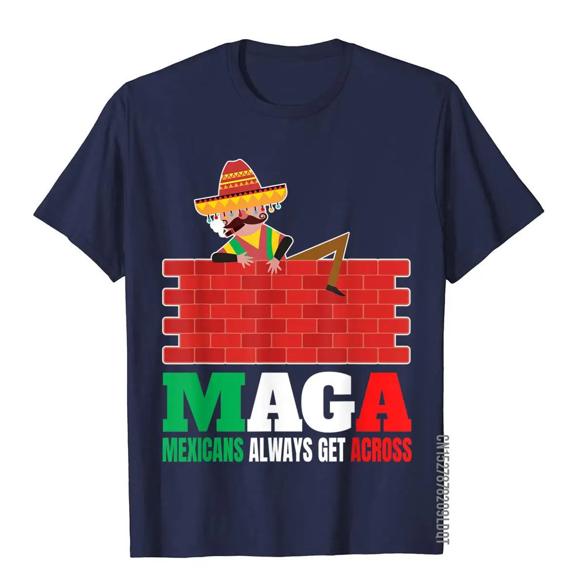 Maga mexicanos sempre obter através de presentes anti engraçado camiseta masculina t camisa bonito hip hop algodão camisetas masculinas geek