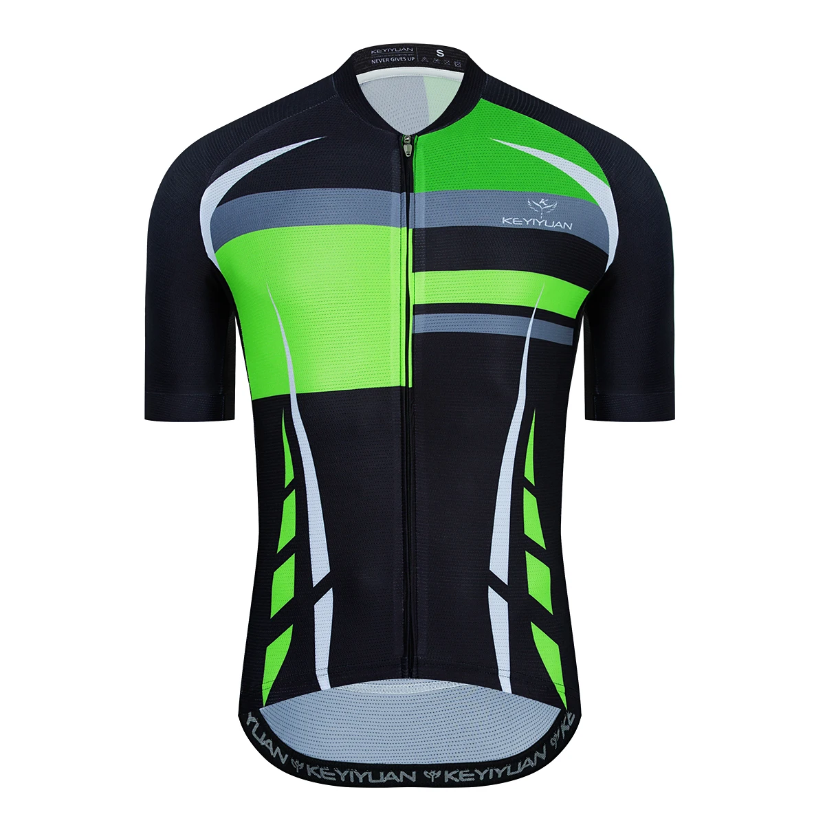 

KEYIYUAN Summer Men Short Sleeve Cycling Jersey Road Mountain Bicycle Shirt Outdoor MTB Sports Wear Tops Bike Clothing