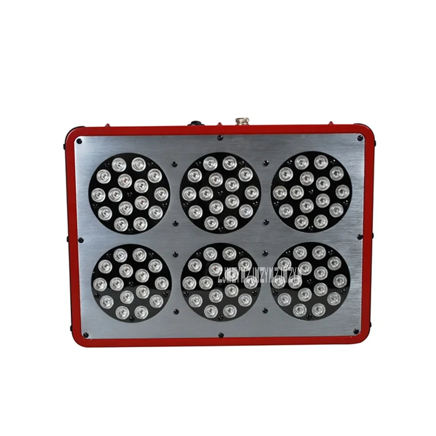 Nuevo 270W 6 # lámpara LED para cultivo de plantas Azul Rojo 8:1 Luz de planta para crecimiento de plantas y luz de relleno de flores 100-240V 90*3 W-20 ~ 40 grados