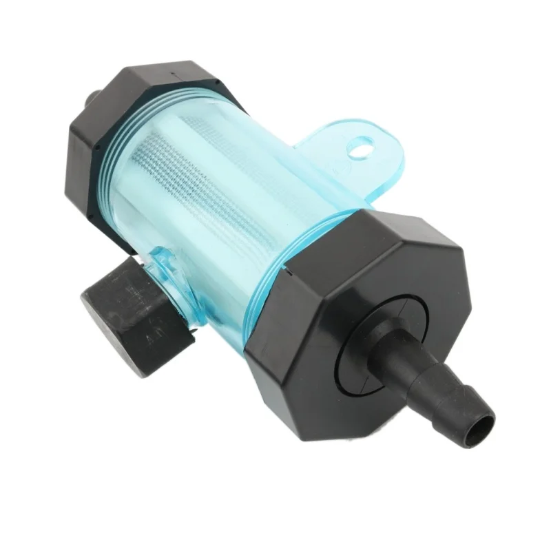 1pc 8/10/12/20/25mm Hose Filter Garden Irrigation System Aquarium Transparent Filter Fish Tank Water Pipe Tube Filter