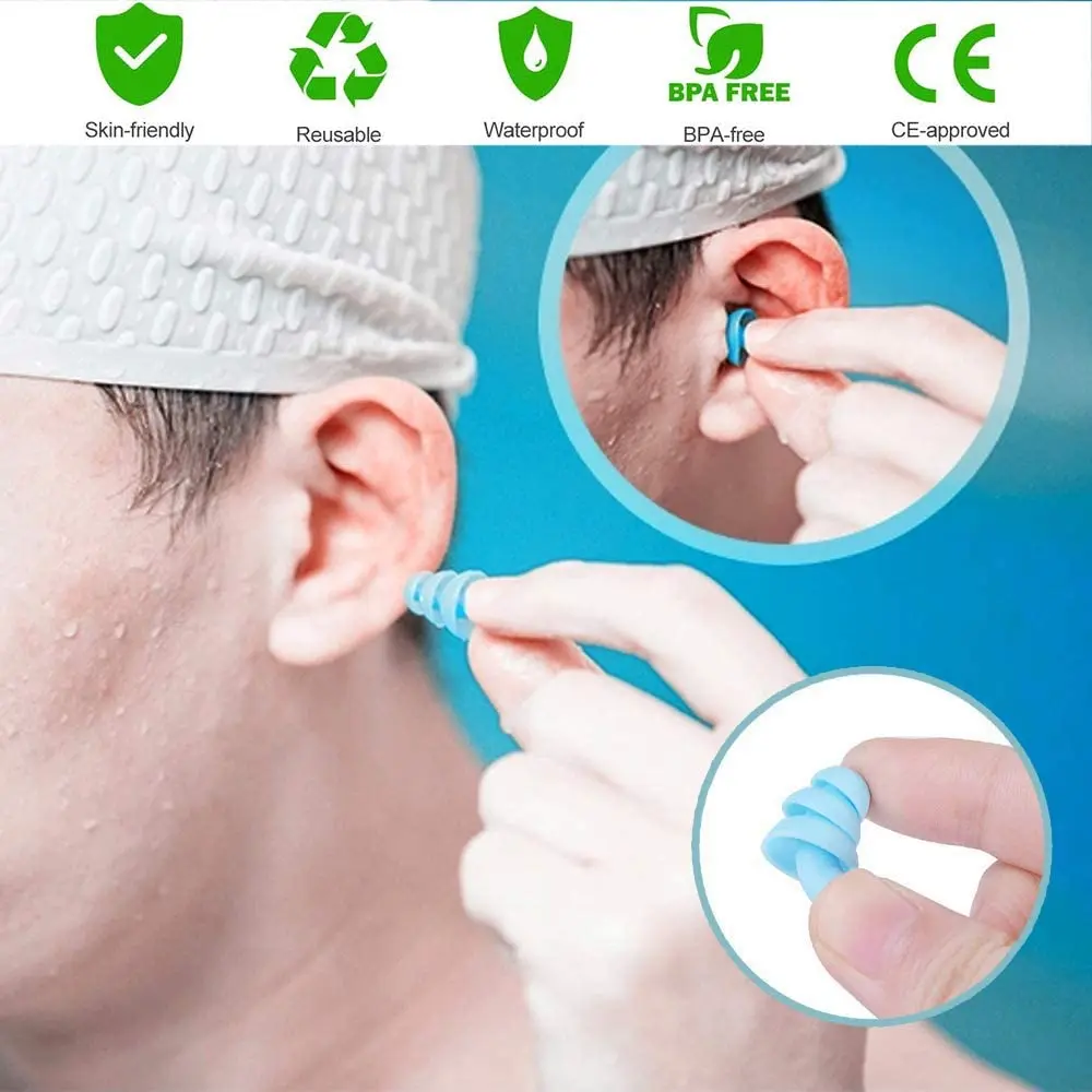 4Pairs Soft Foam Ear Plugs for Sleeping Noise Cancelling  Anti Noise Snoring Sleeping Plugs use for sleep image 4