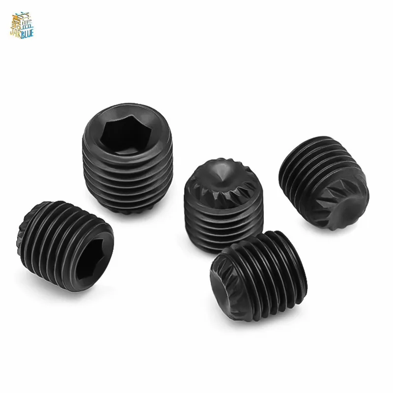 10-50Pcs M3 M4 M5 M6 DIN916K grade 12.9 Alloy steel Hex Socket Set Screws Grub Screw