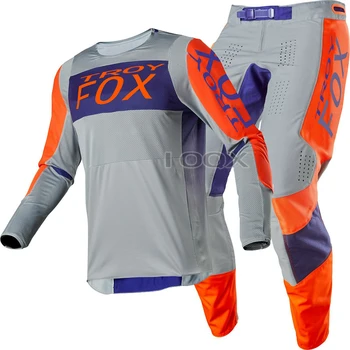 2020 Troy Fox 360 Linc Gear Set Motocross Mountain Bike Offroad Jersey Pants Motorcycle Suit Men&#x27;s Kits