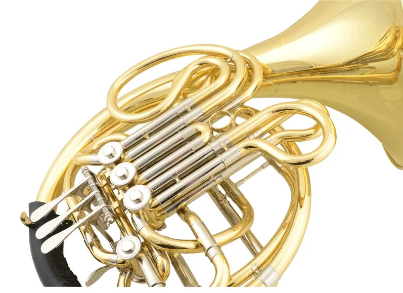 Professional Double French Horn F/Bb 4 keys Brass with Free Shipping