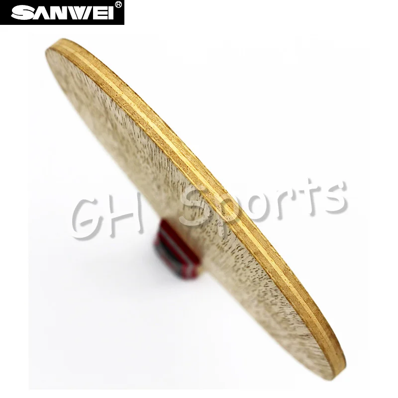 Sanwei FEXTRA 7 (Nordic VII) mit Palio AK47 Blau Professionelle Tischtennis Klinge Mit gummis qualität fertigen schläger – Detail 7