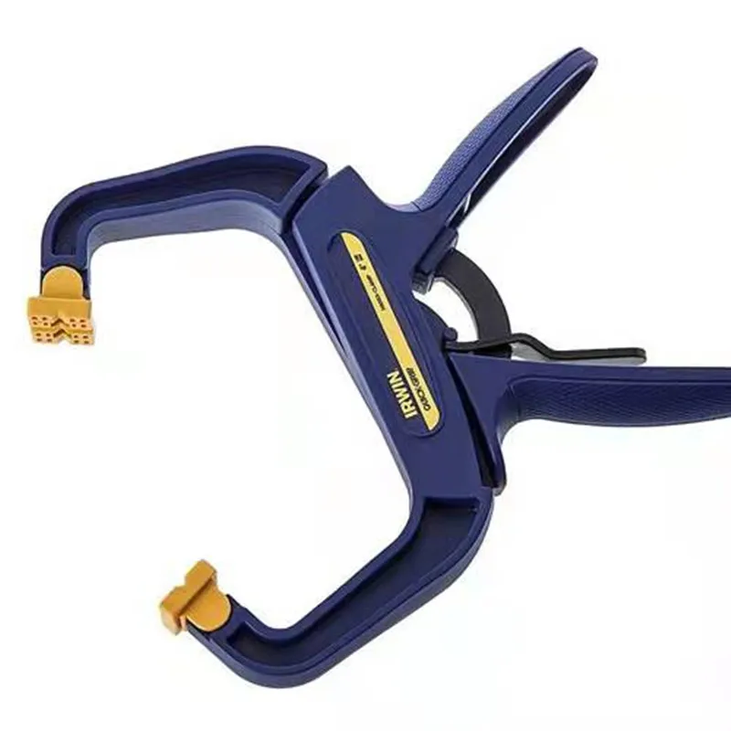 1/2/4Inch Quick Ratchet  Plastic Spring Clamps G Type Extra Large Nylon Clip Wood Carpenter Spring Clamps  Woodworking Tool