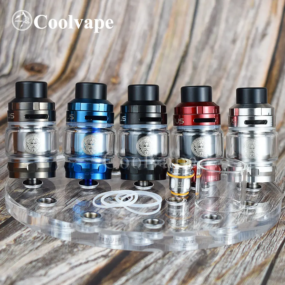 Vape Zeus sub ohm rta 고품질 탱크, 용량 2ml, 5ml, 316ss 분무기, Zeus rta x/Zeus rta x 메쉬 탱크