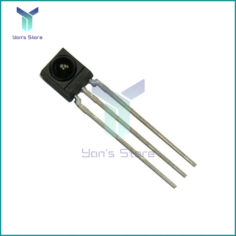 10 PCS/Lot TSOP4838 Infrared Receiver Module IC Chip 38kHz 2.5V-5.5V 45m Transmission Range For PCM Remote Control Systems