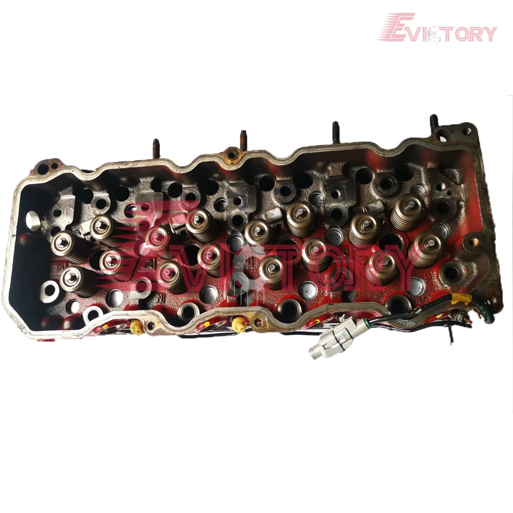 For Hino N04C N04CT cylinder head assy include valve valve guide valve seat valve spring