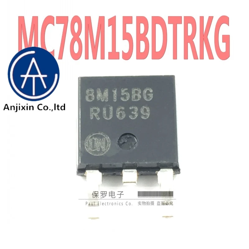 

10pcs 100% orginal and new voltage regulator MC78M15BDTRKG 8M15BG TO-252 real stock