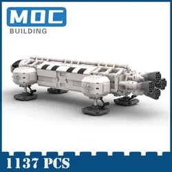 Space 1999 Eagle Shuttle Space Series Wars MOC Model Bricks Building Block Diy Assemble Toys For Children  Gifts