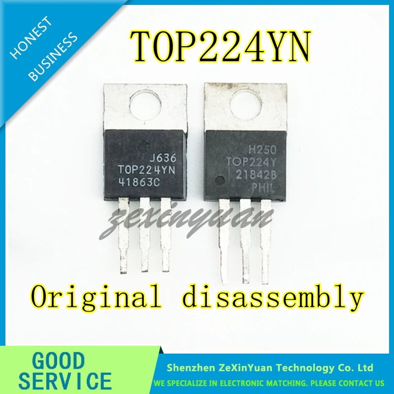 

20PCS-200PCS TOP224YN TOP224Y TOP224 TO-220 Power management IC chip Original disassembly