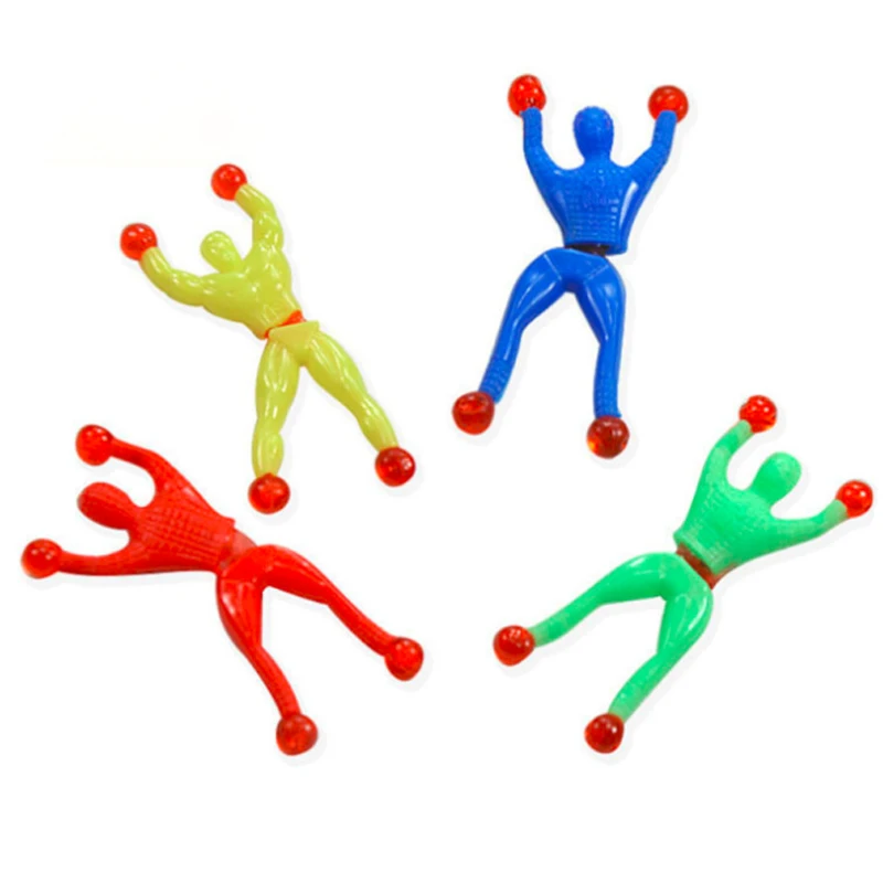 5pcs/lot Novelty products toy slime Viscous Climbing Action Figure funny gadgets for Children Gift Toy