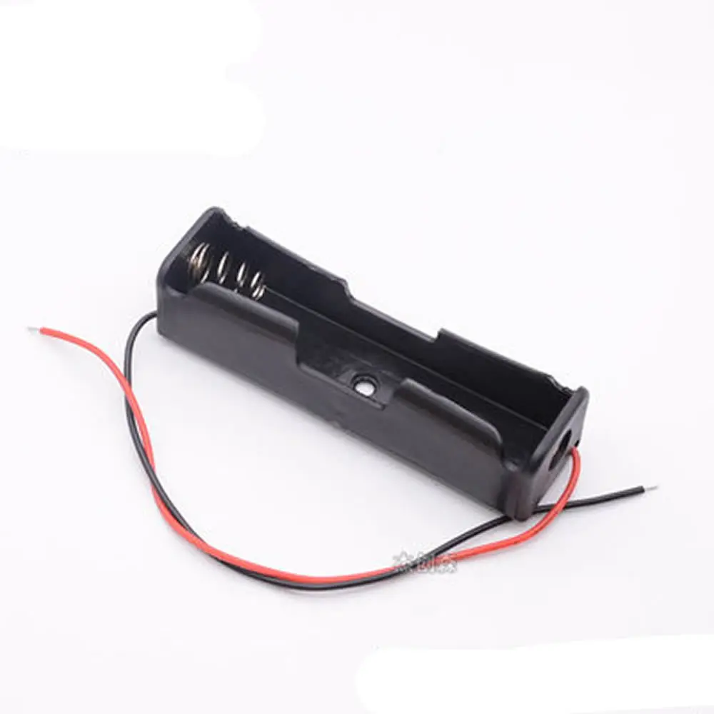 18650 battery box 3.7V lithium battery holder 1/2/3/4 series rechargeable battery slot with cable