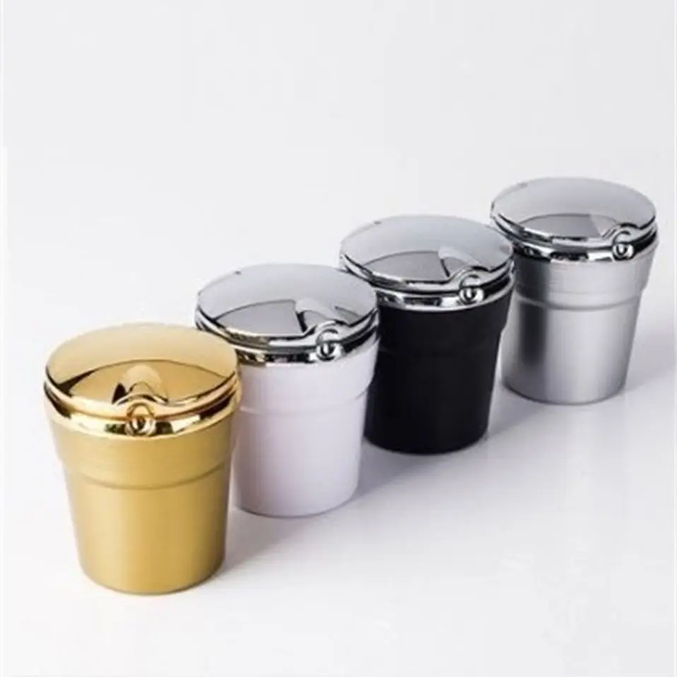 Car Trash Can Garbage Holder Ashtray Storage Bag Auto Door Seat Back Visor Trash Paper Dustbin Box