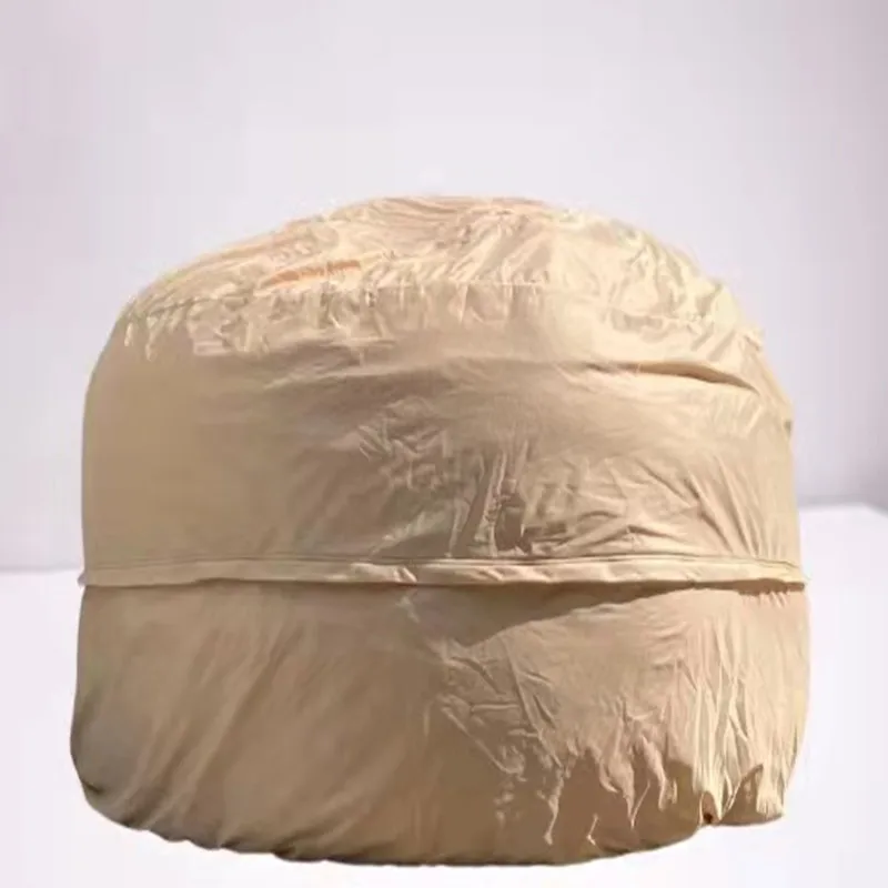 180X90cm Dropshipping Sofa Innerlijke Licht Grijs Niet Geweven Stof Bean Bag Liner Cover Voor Vulling Schuim Kralen