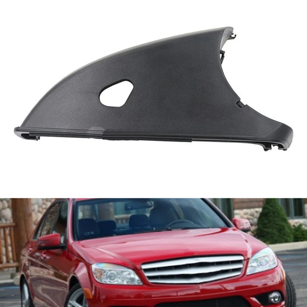 Auto Side Rearview Mirror Bottom Lower Holder Cover with Hole for Mercedes-Benz W204 W221 W212 GLA GLK