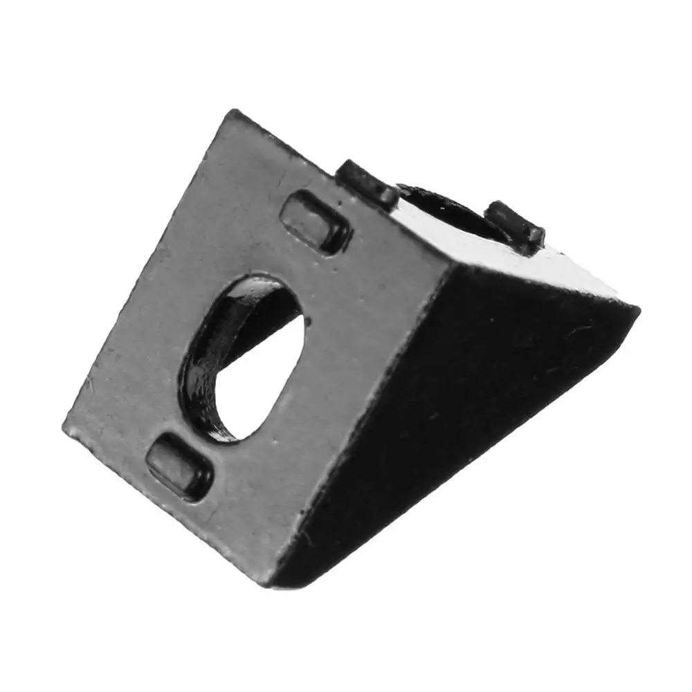 10Pcs 2020 Black Aluminium Angle Corner Joint 2020 Series Aluminum Extrusion 20x20mm Right Angle Bracket Furniture Fittings