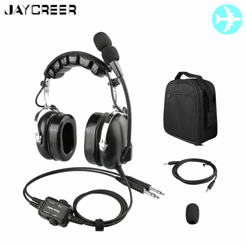 JayCreer Aviation Pilot ANR Headset Set For Boeing 737