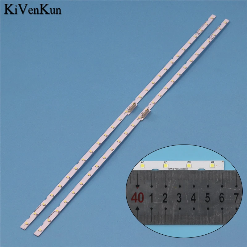 

TV Lamps LED Backlight Strips For Samsung UE43RU7440S UE43RU7442U UE43RU7443U UE43RU7445U 43" HD TV's Bars Kit LED Bands Rulers