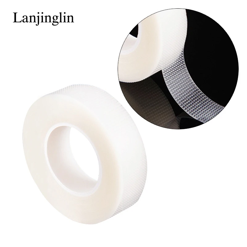 

LANJINGLIN 5 Rolls Transparent PE Adhesive Tape Under Eye Pad Tape For False Eyelash Adhesive Eyelash Patch Makeup Tools