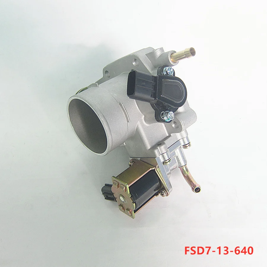 Car engine rebulid throttle body assembly with idle speed motor FSD7-13-650 for Mazda 323 protege 5 1.8 2.0 FP FS Premacy CP 626