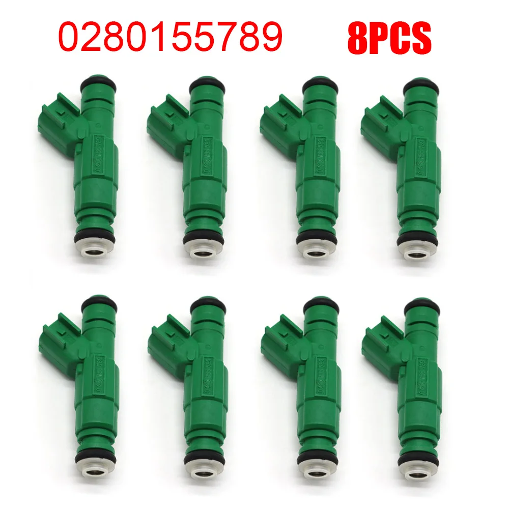 

8PCS Car Accessories Fuel Injector 0280155789 For Ford Mustang Windstar for Dodge Dakota Durango Ram 1500/2500/3500 812-12135