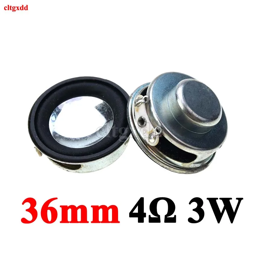 1piece Speaker Horn 3W 4R 5W 8R Diameter 4CM 5CM 36mm 40mm 45mm Amplifier Rubber Gasket Loudspeaker Trumpet 4 ohms 8 ohms