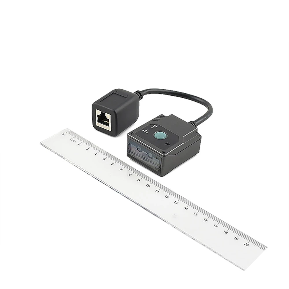 MS430 سلكي USB أو RS232 2D قارئ جواز السفر OCR MRZ ماسح الباركود