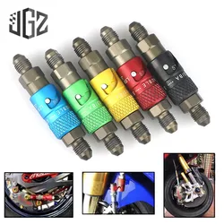 Motorcycle AN3 Front Brake Caliper Quick Remove Cover Brake Line Connector Replace Guard Universal For Yamaha Kawasaki Honda KTM