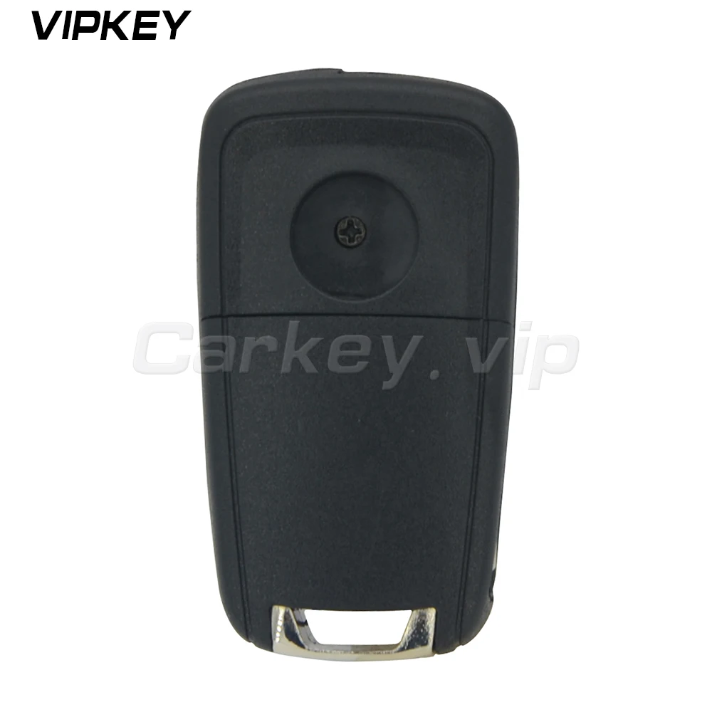 Remtekey Flip Key Shell For Chevrolet Cruze Orlando Malibu Impala 3 Button 2010 2011 2012 2013 2014