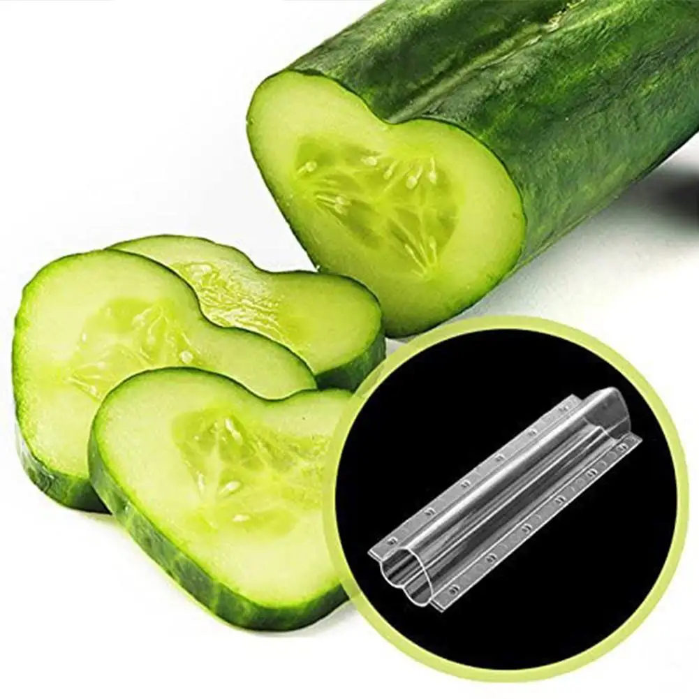 Cucumber Shaping Mold Five Pointed Star Shape Heart-shaped Garden Vegetable Growth Forming Mould Kitchen Cooking Tools