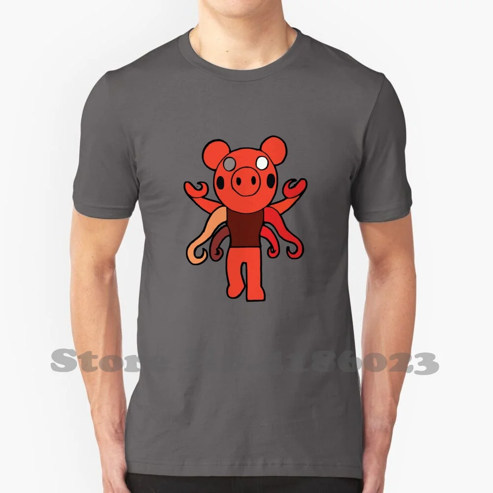 Piggy , Game , Characters 100% Cotton T-Shirt Bloxburg Piggy Chapter Piggy Pig Piggy All Chapters Piggy All Characters Piggy