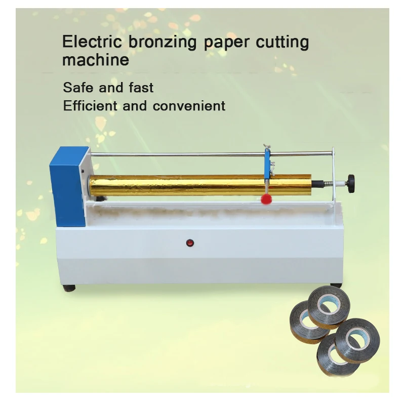 Electric Bronzing Paper Cutting Machine Bronzing Paper Special Cutting Machine Sharp Blade Cutting More Smoothly