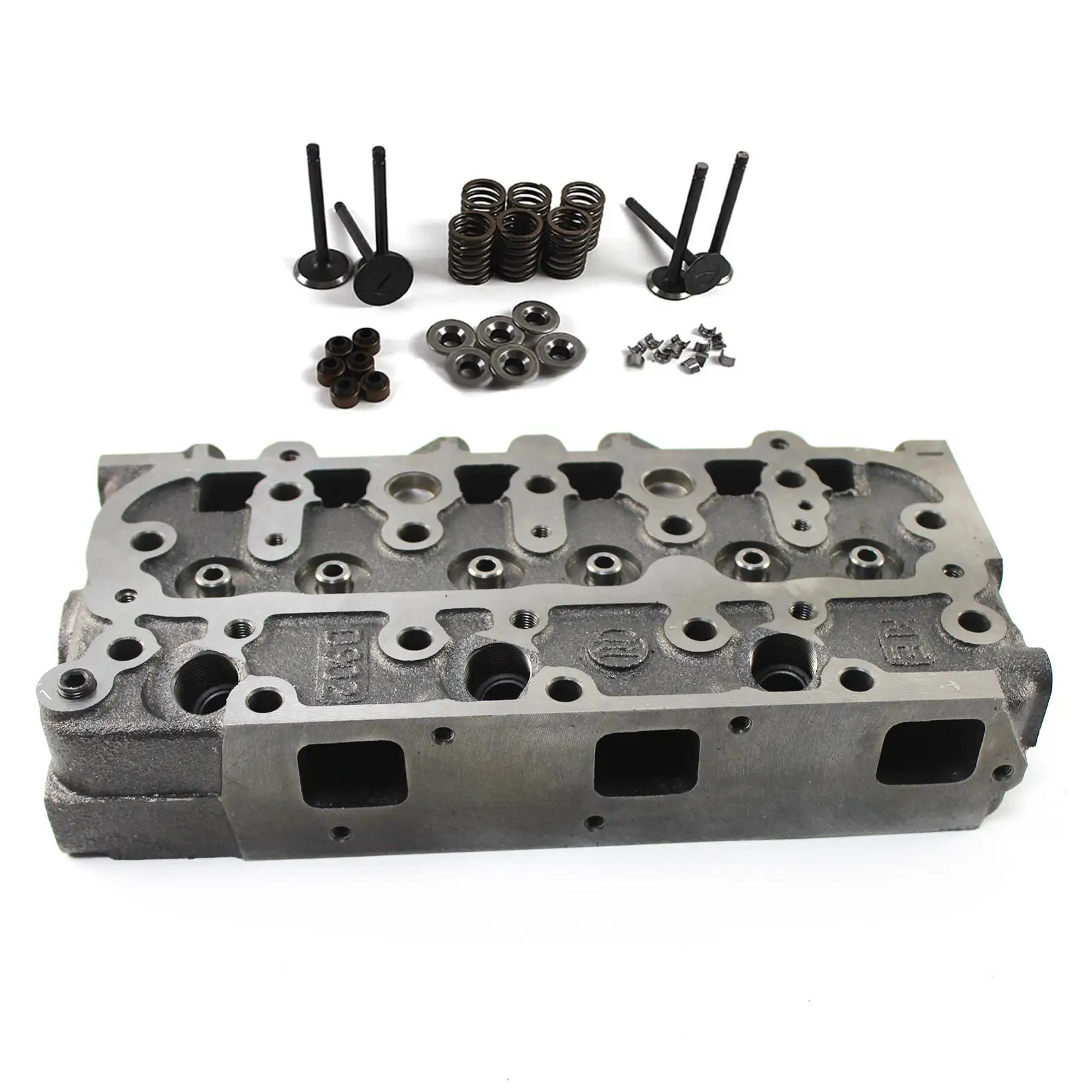 

D902 Cylinder Head 1G962-03045 1G962-03046 With Valves for Kubota BX2230D RTV900 BX24 Tractor KX41-3 Excavator